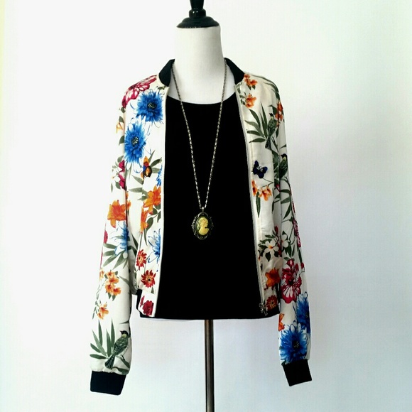 New Look Jackets & Blazers - 🌻Flower Garden 🌷Bomber Jacket